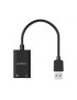 Placa de sunet ORICO SKT2-BK, USB, Black