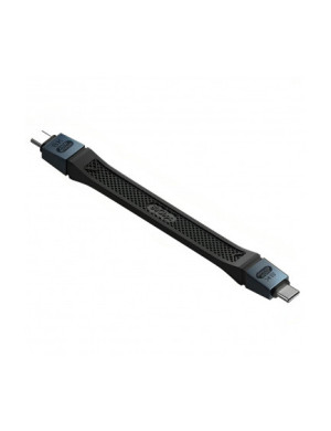 Cablu de date si incarcare OEM 341534, USB-C - USB-C, 240W, 0.13m, 8K Video, Negru