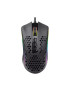 Mouse gaming cu fir REDRAGON Storm M808RGB-BK – Precizie de 12400 DPI și iluminare RGB