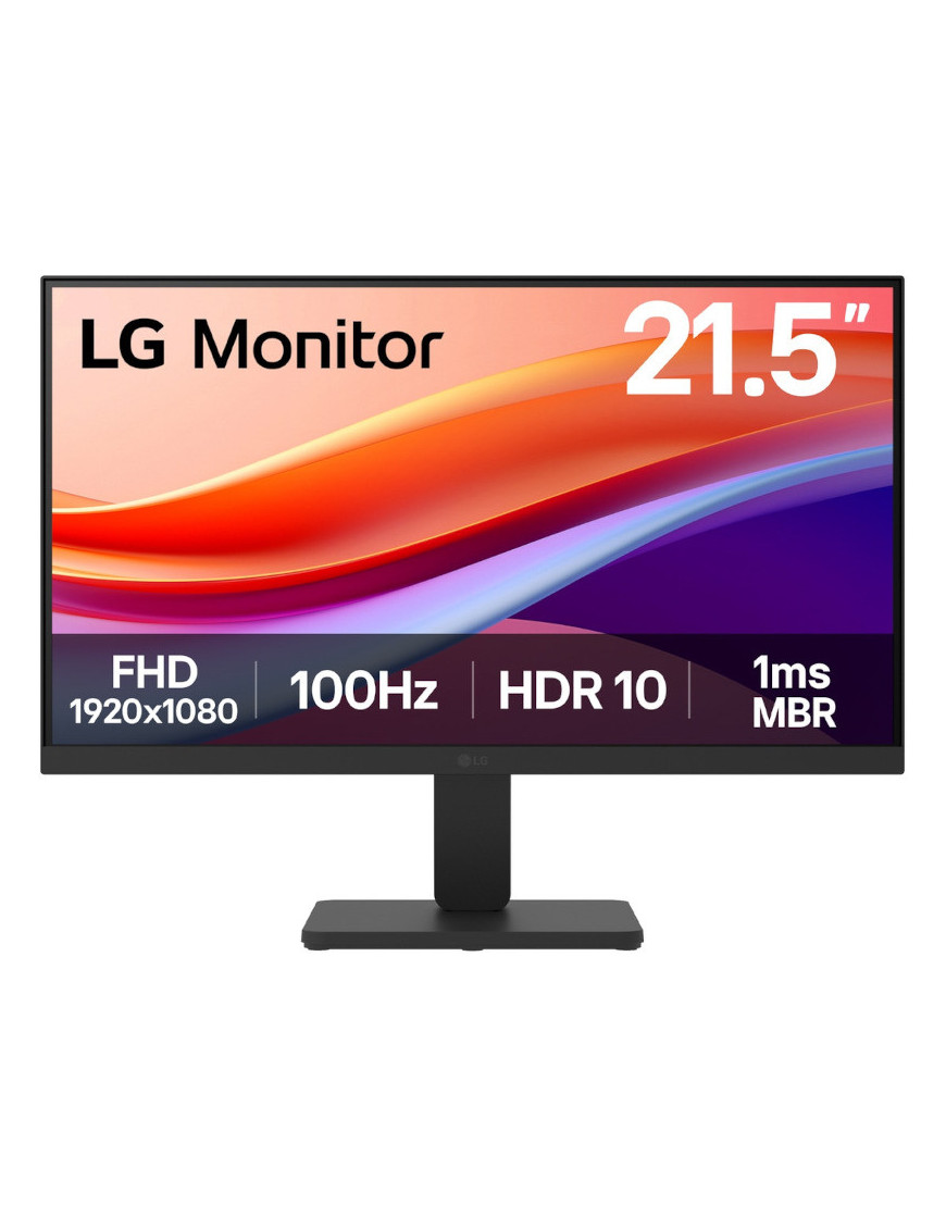Monitor LED LG 22U401A-B.AEUQ, 21.5 inch Full HD, 100 Hz, 1 ms, Black