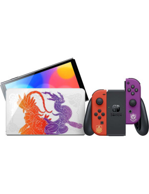 Consola NINTENDO Switch OLED Pokemon Scarlet & Violet Edition (Joy-Con Red/Violet)