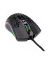 Mouse gaming cu fir REDRAGON Storm M808RGB-BK – Precizie de 12400 DPI și iluminare RGB