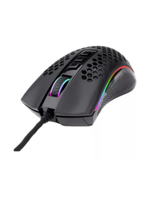 Mouse gaming cu fir REDRAGON Storm M808RGB-BK – Precizie de 12400 DPI și iluminare RGB