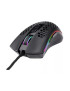 Mouse gaming cu fir REDRAGON Storm M808RGB-BK – Precizie de 12400 DPI și iluminare RGB