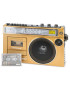 Radio casetofon, Electromures EM 1011, FM / AM / SW1 / SW2, 7 W, Bluetooth, USB, slot card microSD / TF, inregistrare, microfon,