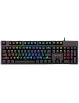 Tastatură mecanică de gaming Redragon K592RGB-PRO-BK Amsa Pro, RGB, Switch-uri Blue