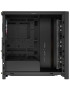 Carcasa CORSAIR 4000D RGB AIRFLOW LCD, Mid-Tower, ATX/Micro-ATX/Mini-ITX, Tempered Glass, 3x RS120 ARGB PWM Fans, Black