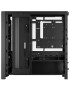 Carcasa CORSAIR 4000D RGB AIRFLOW LCD, Mid-Tower, ATX/Micro-ATX/Mini-ITX, Tempered Glass, 3x RS120 ARGB PWM Fans, Black