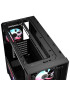 Carcasa CORSAIR 4000D RGB AIRFLOW LCD, Mid-Tower, ATX/Micro-ATX/Mini-ITX, Tempered Glass, 3x RS120 ARGB PWM Fans, Black