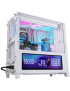 Carcasa CORSAIR 4000D RGB AIRFLOW LCD, Mid-Tower, ATX/Micro-ATX/Mini-ITX, Tempered Glass, 3x RS120 ARGB PWM Fans, White