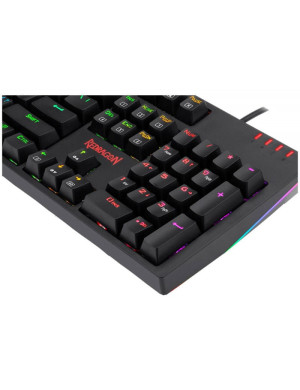 Tastatură mecanică de gaming Redragon K592RGB-PRO-BK Amsa Pro, RGB, Switch-uri Blue