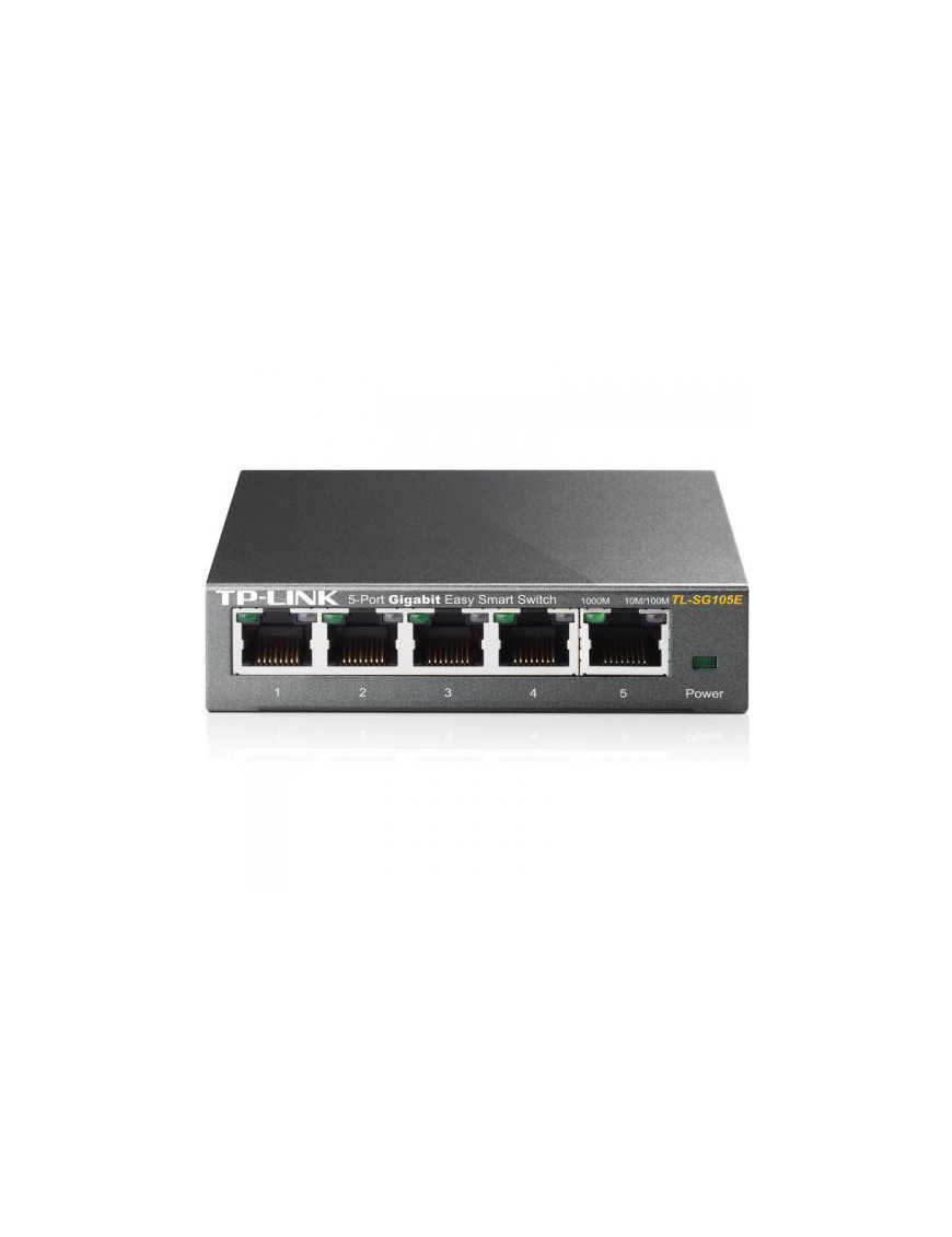 Switch TP-LINK TL-SG105E, 5 porturi, Black
