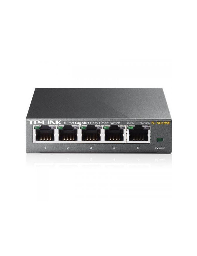 Switch TP-LINK TL-SG105E, 5 porturi, Black