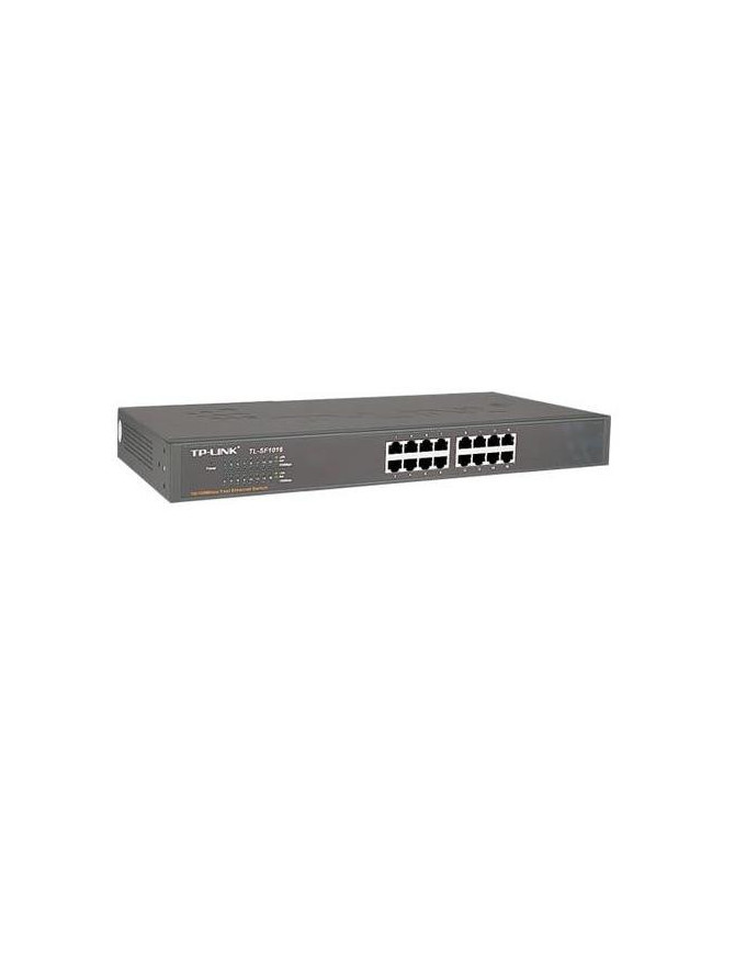 Switch TP-LINK TL-SF1016, 16 porturi, Black