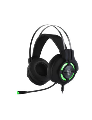Casti cu fir Gaming T-DAGGER Andes T-RGH300, Negru-Verde