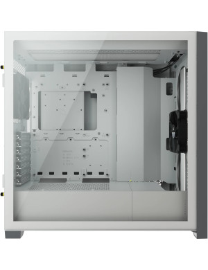 Carcasă CORSAIR 5000D Airflow, Tempered Glass, Mid-Tower E-ATX, White