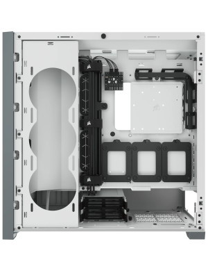 Carcasă CORSAIR 5000D Airflow, Tempered Glass, Mid-Tower E-ATX, White