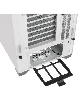 Carcasă CORSAIR 5000D Airflow, Tempered Glass, Mid-Tower E-ATX, White