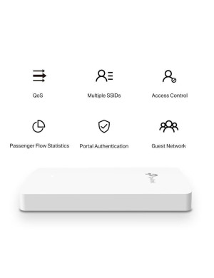 Access Point Omada Wireless Tp-LINK EAP235-Wall MU-MIMO Gigabit, PoE, White