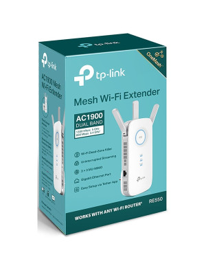 Wireless Range Extender TP-LINK RE550, Dual Band 600 + 1300 Mbps, White