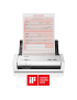 Scanner portabil BROTHER ADS-1200TC1, Duplex, A4, Wi-Fi, Alb/Negru