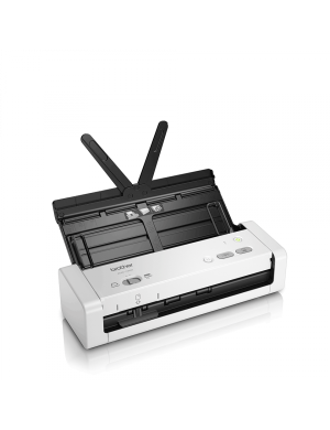 Scanner portabil BROTHER ADS-1200TC1, Duplex, A4, Wi-Fi, Alb/Negru