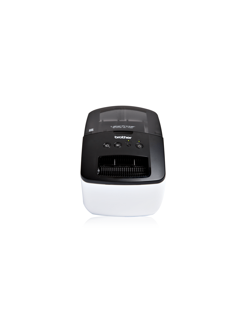 Imprimantă termică de etichete BROTHER QL700RF1, Monocrom, 300 Dpi, Alb