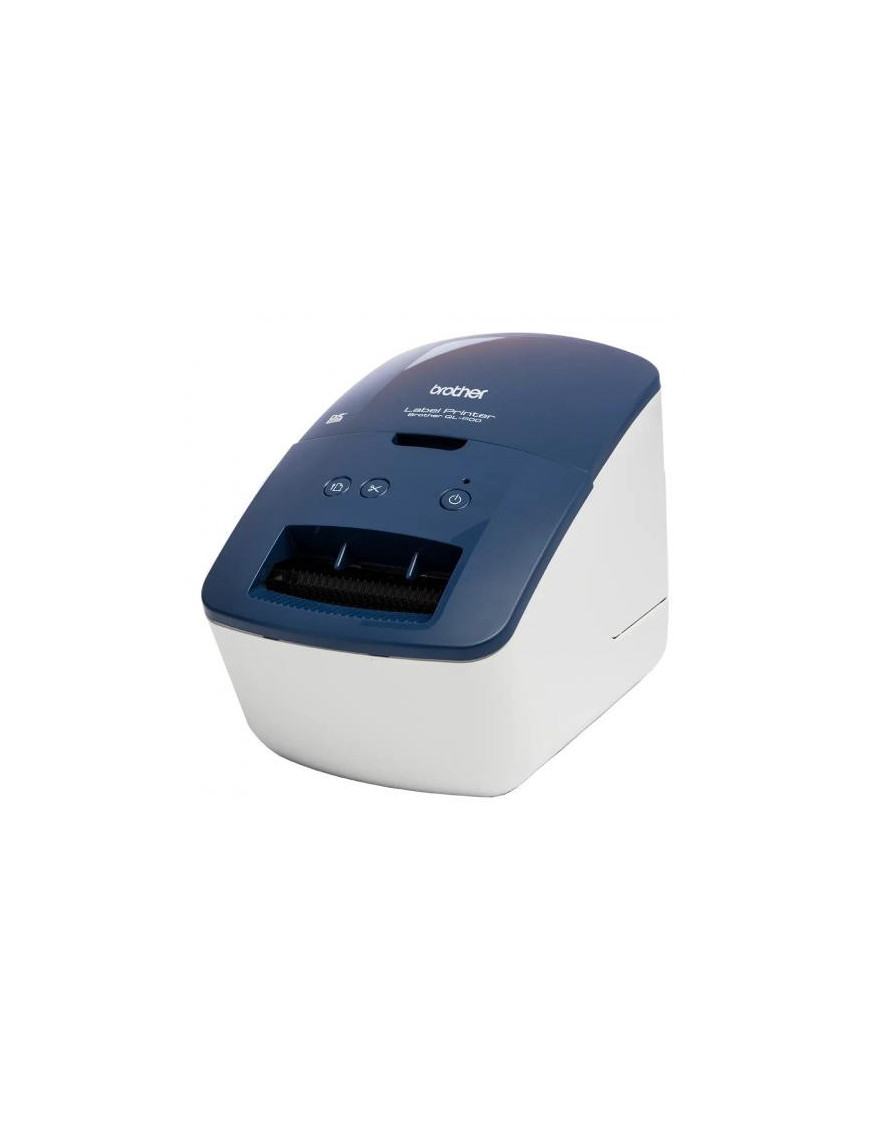Imprimantă termică pentru etichete BROTHER QL600BXX1, Monocrom, 300 dpi, Alb