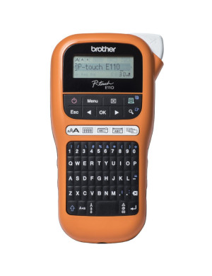 Imprimanta termica pentru etichete BROTHER PTE110VPYJ1, Termica, Monocrom, Banda 12 mm