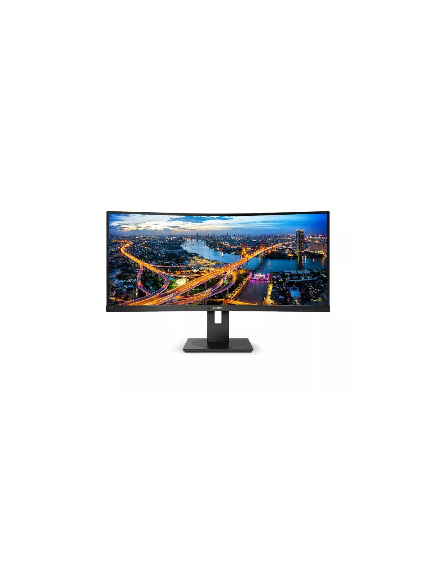 Monitor LED curbat PHILIPS 345B1C/00, 34", VA, 5 ms, 100 Hz, Black