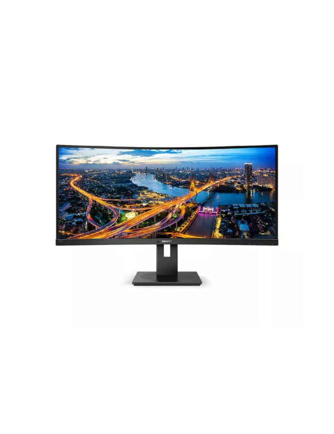 Monitor LED curbat PHILIPS 345B1C/00, 34", VA, 5 ms, 100 Hz, Black