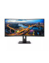 Monitor LED curbat PHILIPS 345B1C/00, 34", VA, 5 ms, 100 Hz, Black