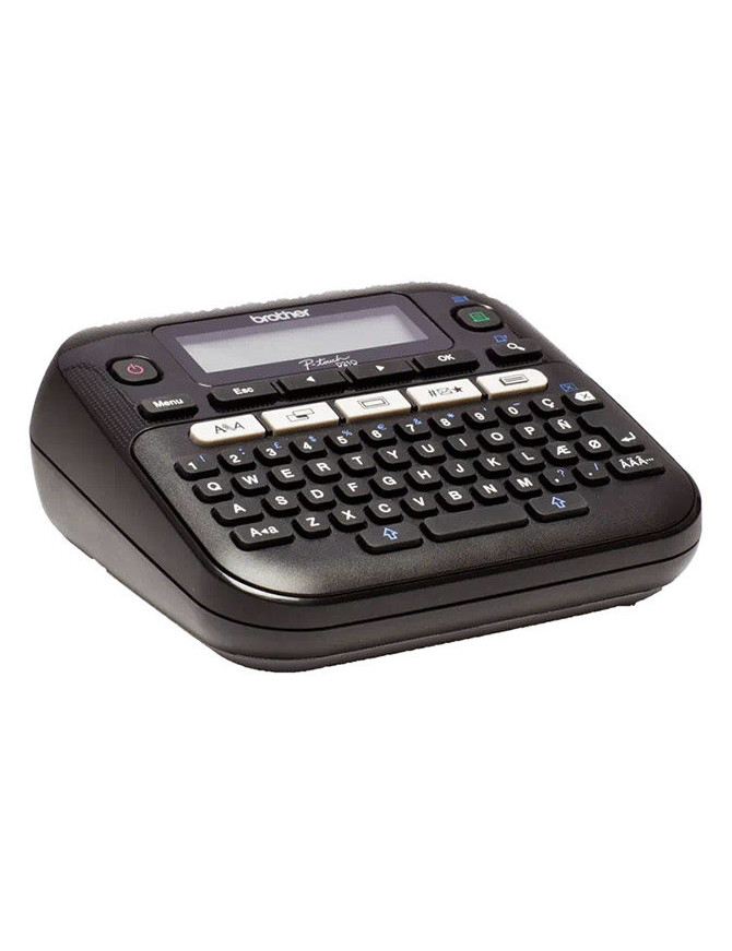 Imprimantă termică pentru etichete BROTHER P-touch PT-D210, Monocrom, Banda 12 mm, Negru