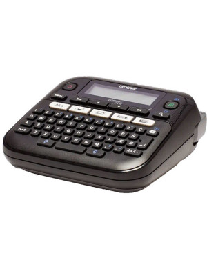 Imprimantă termică pentru etichete BROTHER P-touch PT-D210, Monocrom, Banda 12 mm, Negru