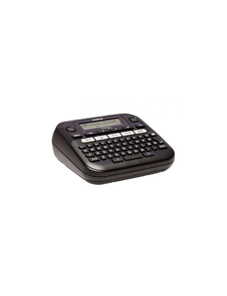 Imprimantă termică pentru etichete BROTHER PT-D210VP, Monocrom, Banda 12mm, Negru