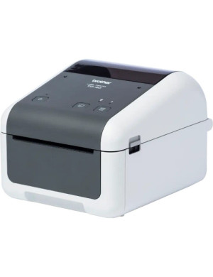 Imprimantă termică pentru etichete BROTHER TD-4410D, Monocrom, USB , SERIAL, Alb