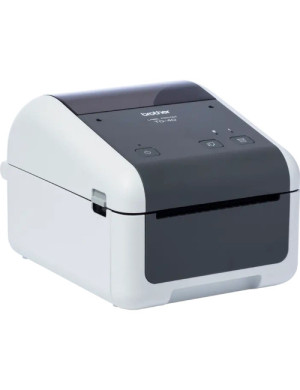 Imprimantă termică pentru etichete BROTHER TD-4410D, Monocrom, USB , SERIAL, Alb