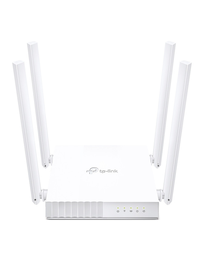 TP-Link ARCHER C24 router wireless Fast Ethernet Bandă dublă (2.4 GHz/ 5 GHz) Alb