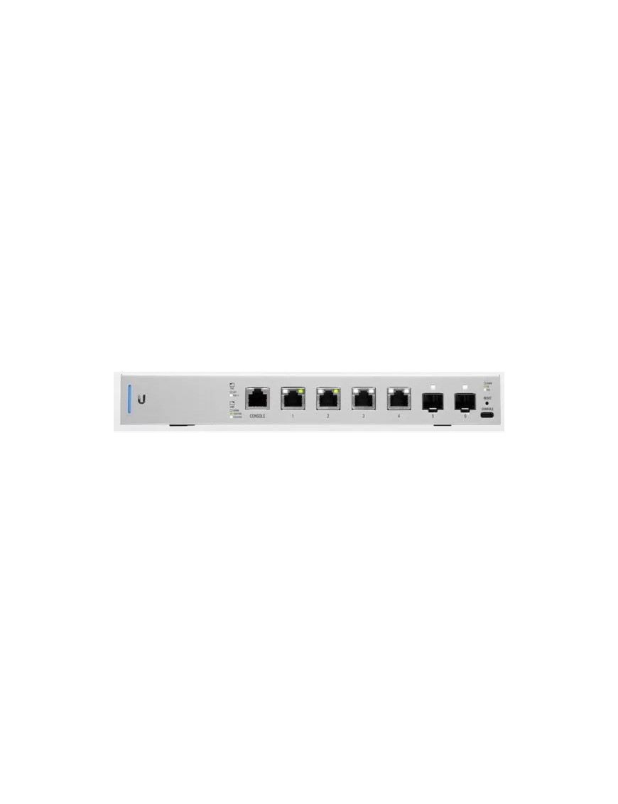 Switch Gigabit Layer 3 UBIQUITI UniFi US-XG-6POE, 4 x PoE++, 2 x SFP+ - US-XG-6POE, Silver