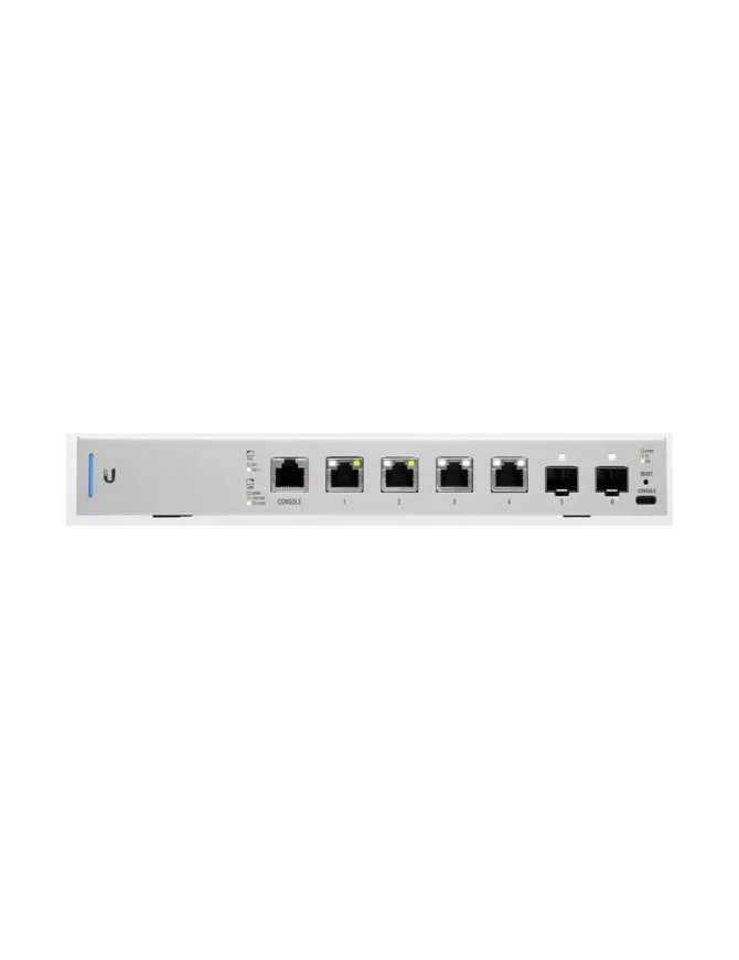 Switch Gigabit Layer 3 UBIQUITI UniFi US-XG-6POE, 4 x PoE++, 2 x SFP+ - US-XG-6POE, Silver
