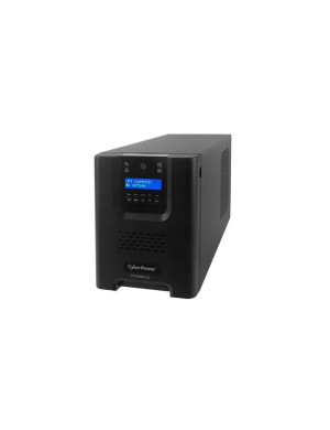 UPS CYBERPOWER PR1000ELCD, 1000 VA, 900 W, AVR, LCD Display, Line Interactive, Black