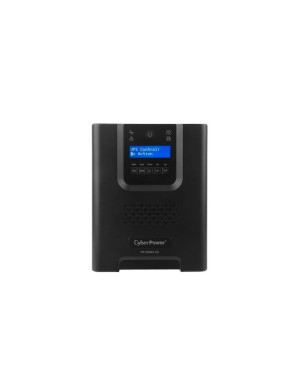 UPS CYBERPOWER PR1000ELCD, 1000 VA, 900 W, AVR, LCD Display, Line Interactive, Black