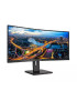 Monitor LED curbat PHILIPS 345B1C/00, 34", VA, 5 ms, 100 Hz, Black