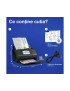 Scanner EPSON WorkForce ES-580W A4 Duplex cu Wi-Fi și ecran tactil
