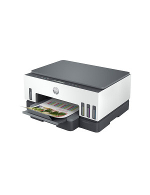 Multifuncțională Jet HP Smart Tank 720 All-in-One, InkJet CISS, Color, Format A4, Duplex, Wi-Fi, Alb/Negru