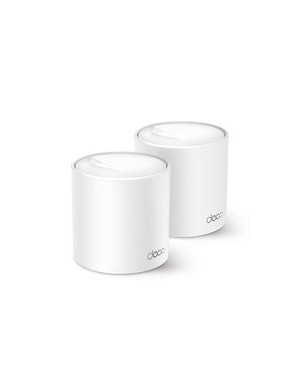 TP-Link Deco X50 (2-pack) Bandă dublă (2.4 GHz/ 5 GHz) Wi-Fi 6 (802.11ax) Alb 3 Intern