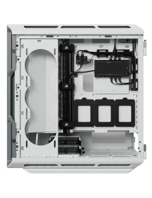 Carcasă CORSAIR iCUE 5000T RGB, Tempered Glass, Mid-Tower, ATX, White