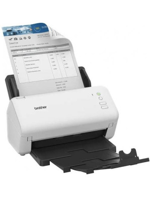 Scanner profesional BrROTHER ADS-4100, A4, Duplex, USB 3.0, 35 ppm, Alb/Negru