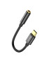 Adaptor audio BASEUS CATL54-01, USB-C Male la Jack 3.5 mm Female, Black