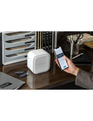Imprimanta termica pentru etichete BROTHER P-touch CUBE Pro PTP910BTZ1, Termica, Monocrom, Banda 36 mm